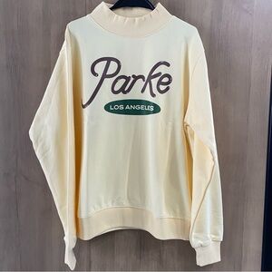 Parke Los Angeles Cream Cowl Neck Sweater